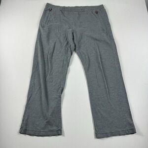 Daniel Buchler Sweatpants No Drawstring Heathered Gray Jogger Mens Medium‎